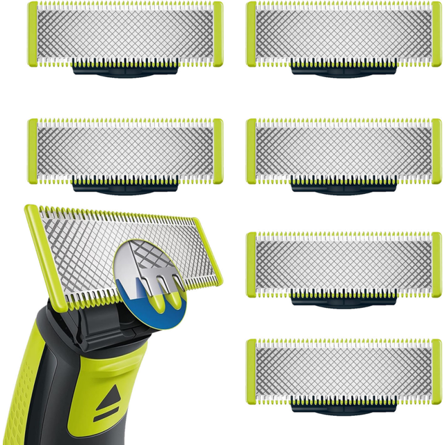 6-Pack Razor Blades Compatible Philips Oneblade
