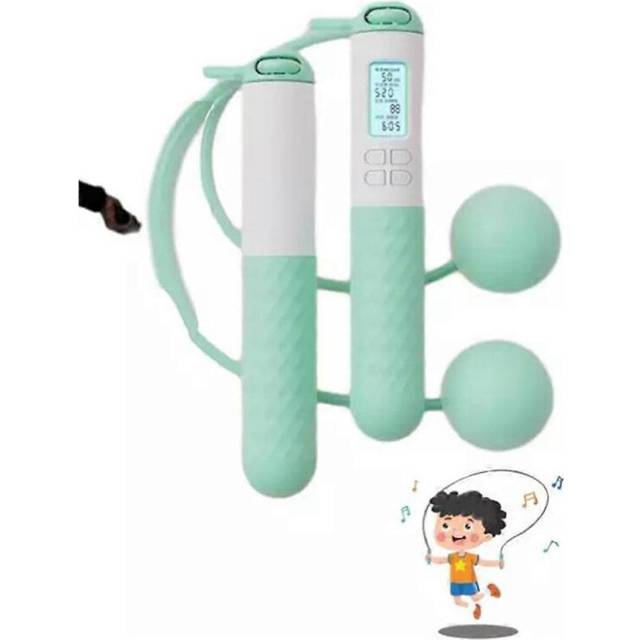 Powder Blue Skipping Rope with Counter
