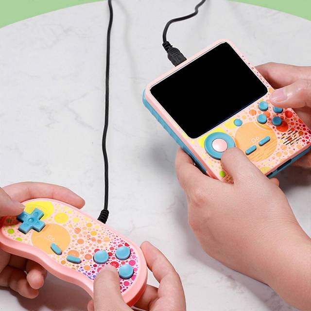 Handheld Video Game Player 666 In 1
