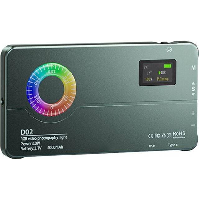 Exogio Full Color Small Panel LED Fill Light