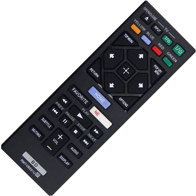 Torribaly RMT-VB201U Remote Control for Blu-Ray BD Disc