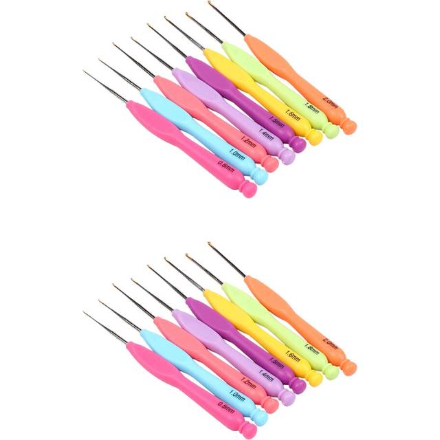 16Pcs Plastic Handle Sewing Kit