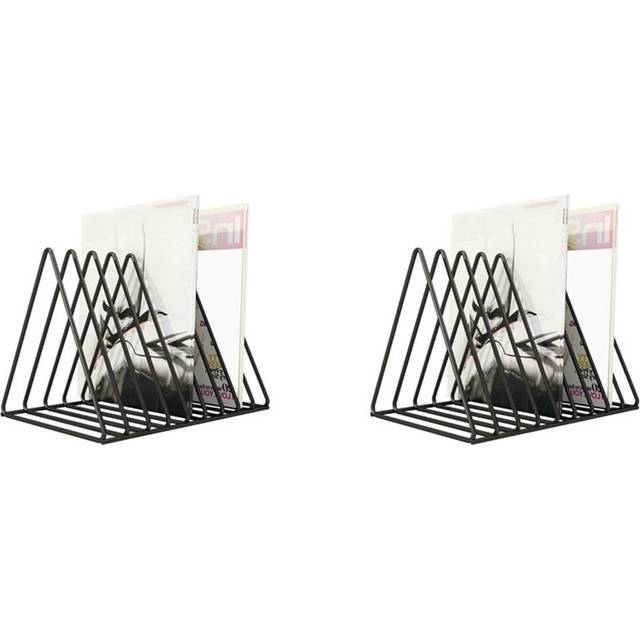 Vinyl Record CD Magazine Storage Rack