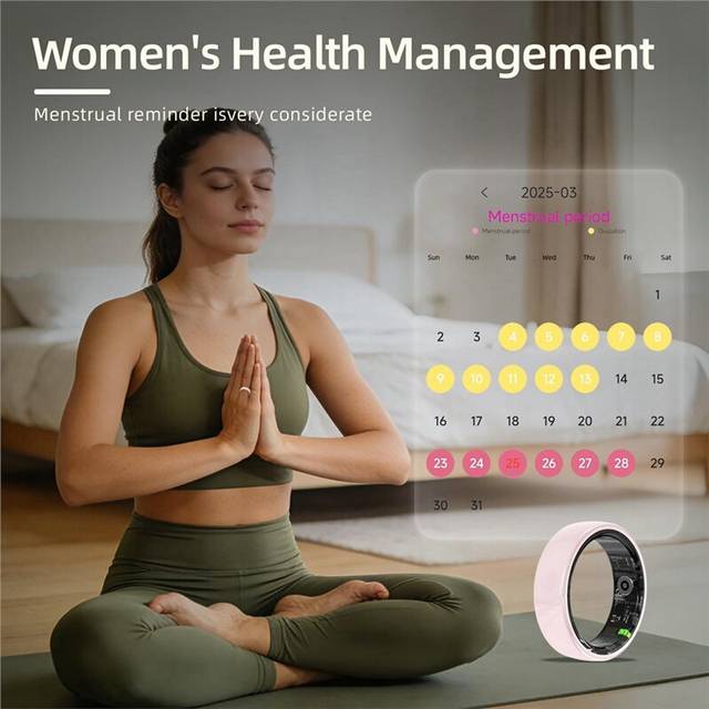Kepptory R12 Ceramic Ring With Heart Rate