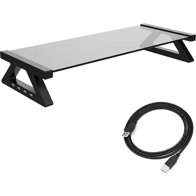 Kepptory Monitor Stand Computer Riser USB 2.0