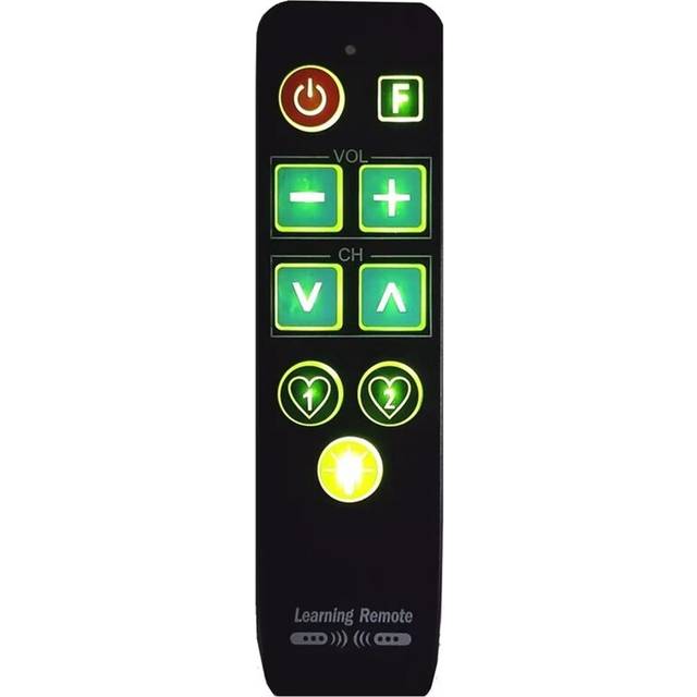 Kepptory Learn Remote Control Backlit 9 Buttons