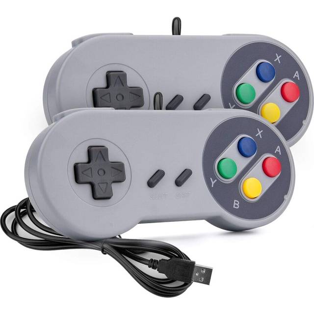 Retro USB Spilcontroller 2-Pak