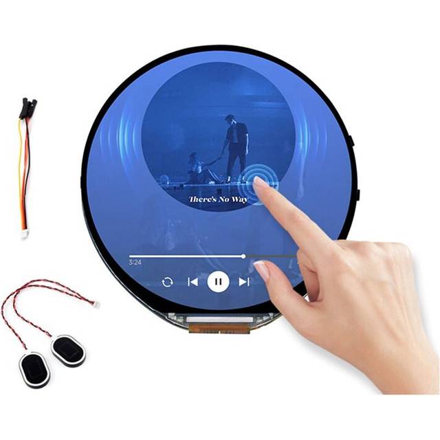 Typecat ESP32-S3 1.85 Inch Round Display Development Board