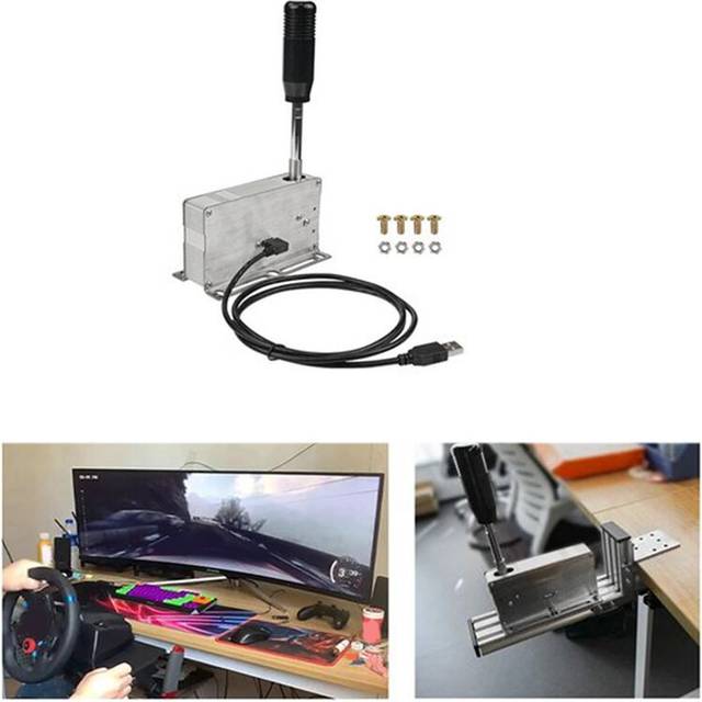Exogio PC USB Sim Racing Games Sequential Shifter H Gear Shift