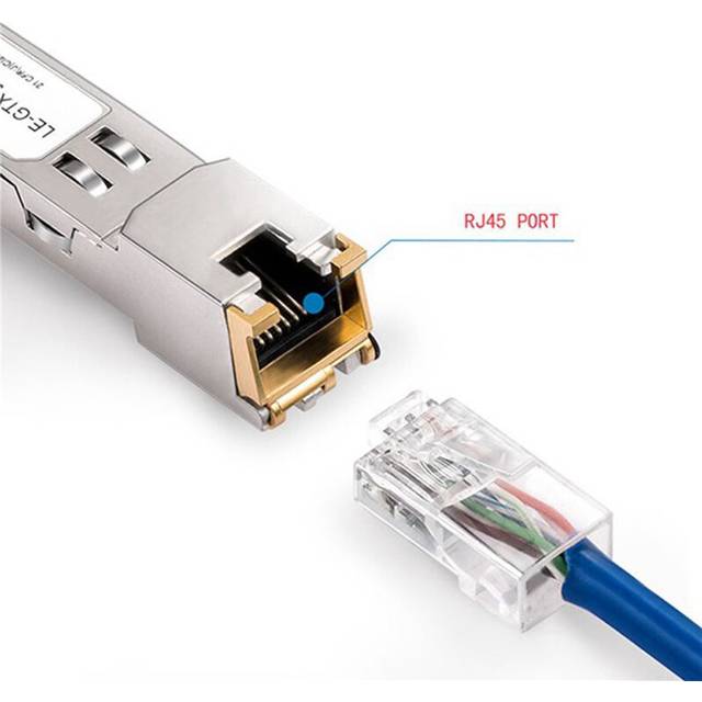 SFP Module RJ45 Gbic 10 100 1000 Copper 3Pcs