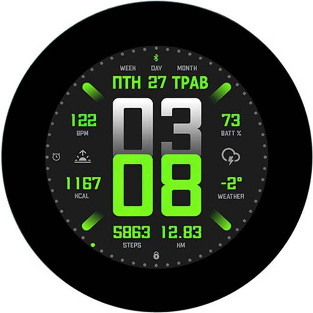 2.1-Inch Round Touch Screen Development Board