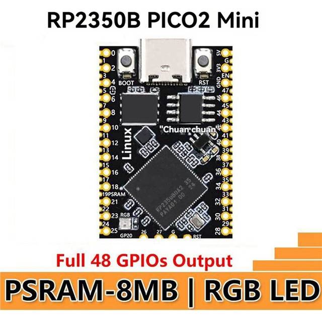 Raspberry Pi 2 RP2350B Linux Development Board