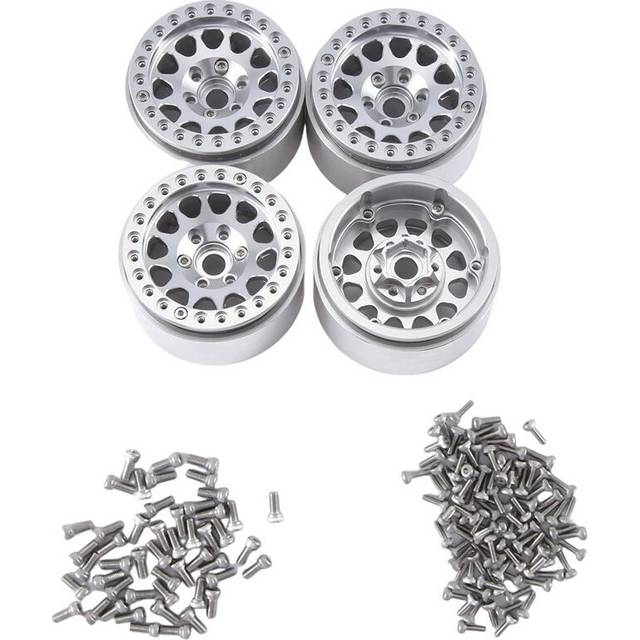 Typecat 4PCS 1.9 Inch Metal Beadlock Wheel Hub Rim