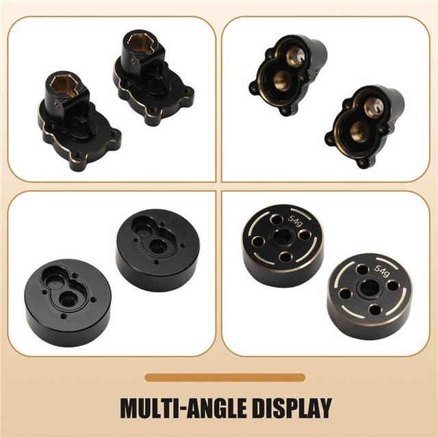 RC Car Upgrade Rear Cup Gear Counterweight Kit