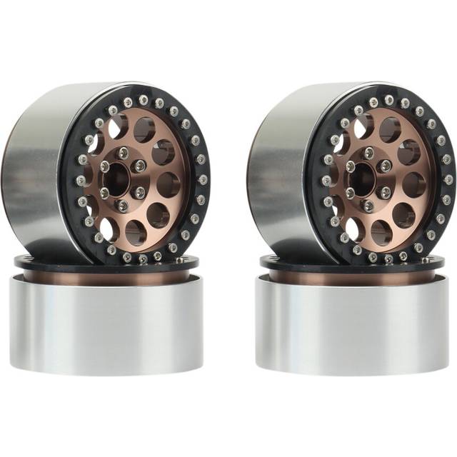 4PCS Metal 2.2 Beadlock Wheel Hub Rim