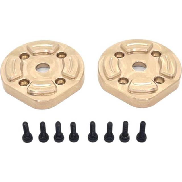 4PCS RC Car Upgrade Brass Front Rear Axle Counterweights Kit