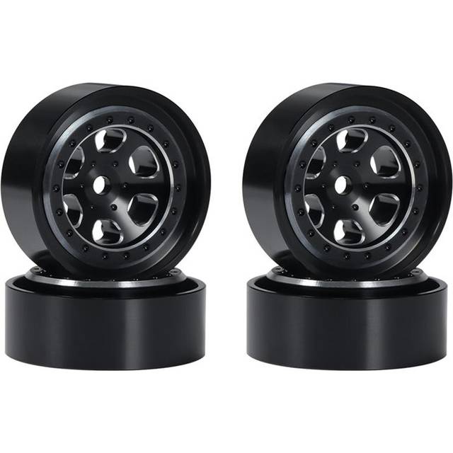 Typecat 4Pcs 1.3 Inch Metal Beadlock Wheel Rim