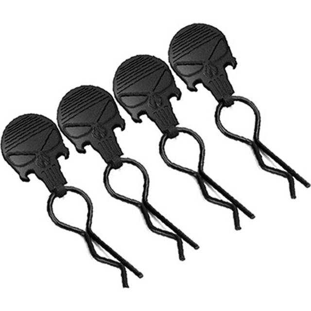 4pcs Metal R-Type Car Shell Body Fixed Clips