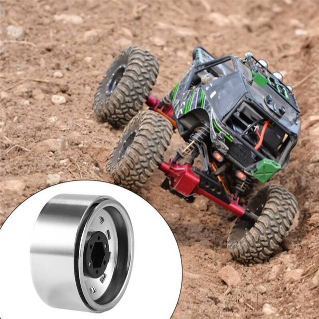 8PCS Rally 1.9 Metal Beadlock Wheel Hub Rim