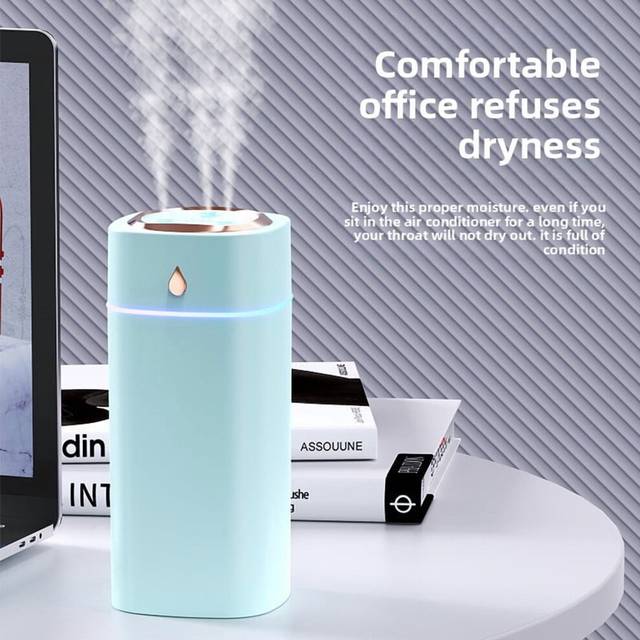 USB Mini Humidifier 3 Fog Outlets