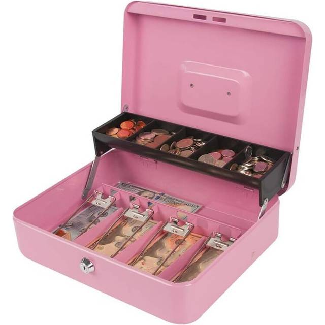 Typecat Lockable Metal Security Storage Box