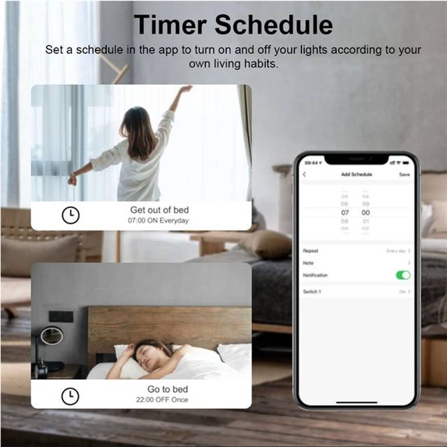Tuya WIFI Home Automation Relay Module