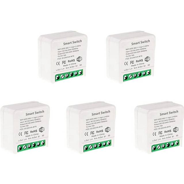 5X WiFi Relay Timer Light Module