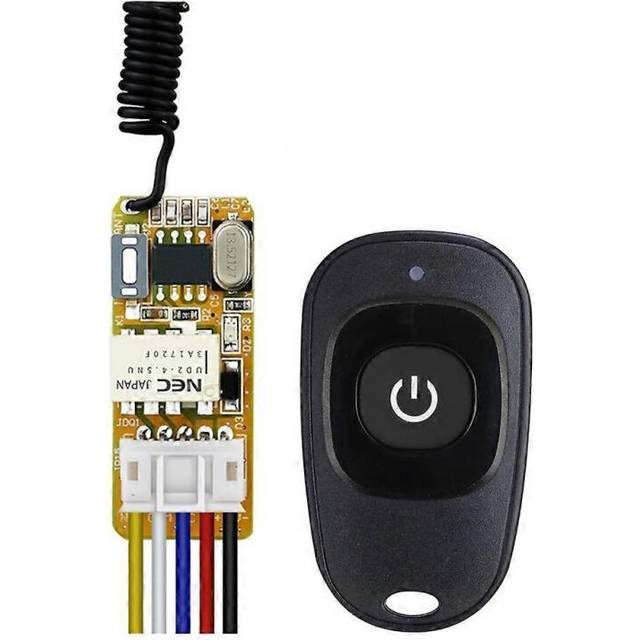 Black Wireless Remote Control Switches Module