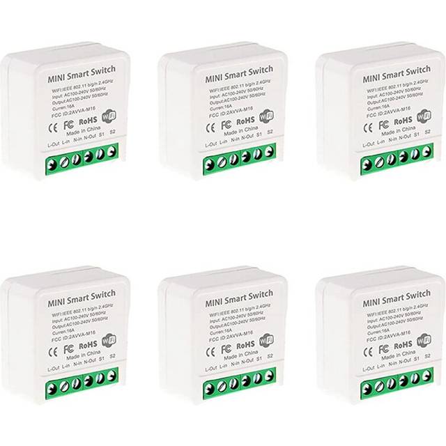 6X WiFi Relay Timer Light Module