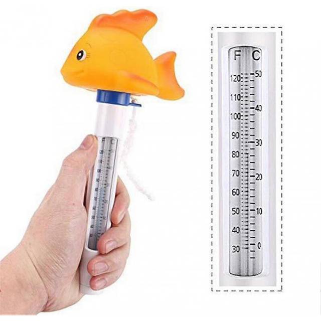 Large Floating Pool Thermometer With String