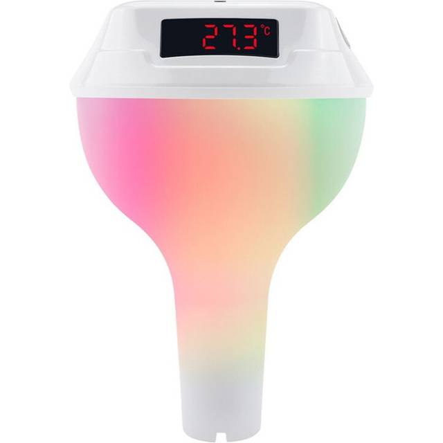 Melitt Floating Pool Thermometer Solar Pool LED Digital Water Thermometer