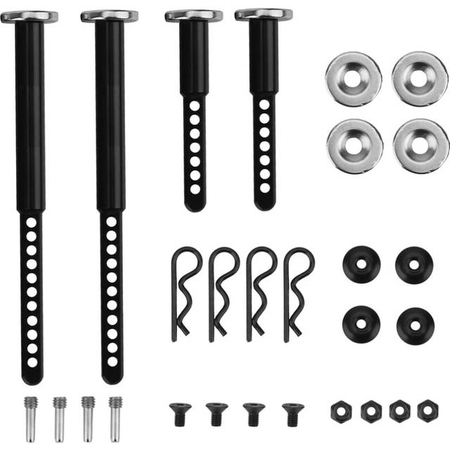 Torribaly Metal Front Rear Extended Body Post Mounts