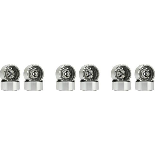 12PCS Rally 1.9 Metal Beadlock Wheel Hub Rim
