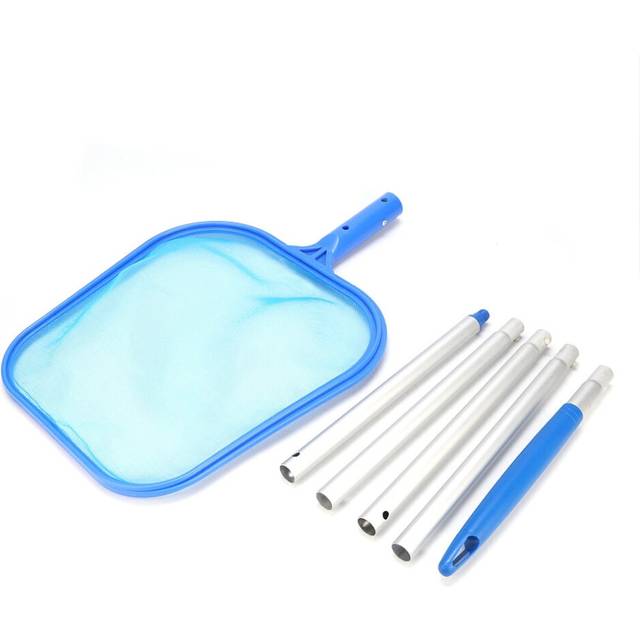 Pool Skimmer Net Cleaning Rod Leaf Rake