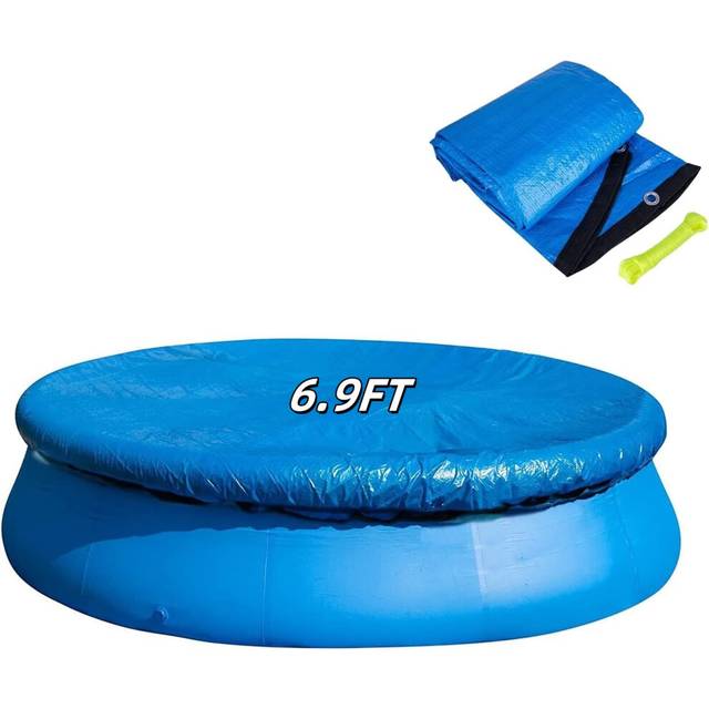 Round Solar Pool Cover 6.9FT Inflatable