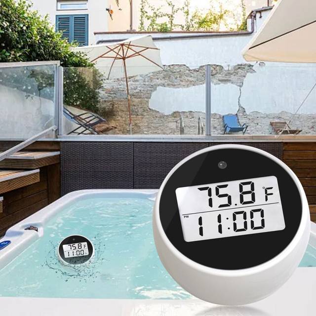 Mini Termometer Isbad Timer Digitalt Display