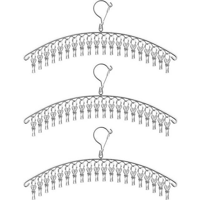 Typecat 3pcs Stainless Steel Clothes Drying Rack