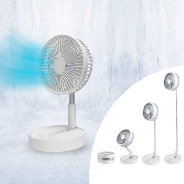 Extendable Mini Fan With Battery