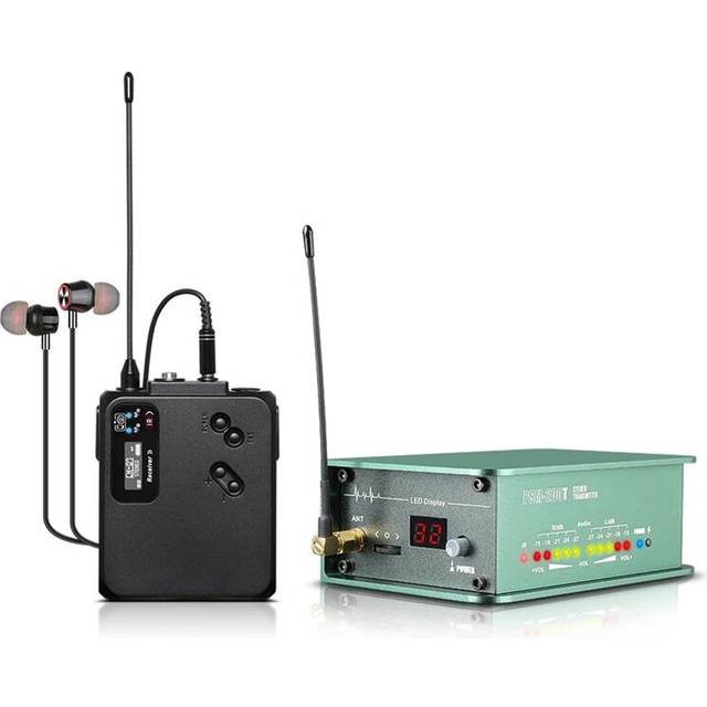 Professional UHF Wireless In-Ear Monitoring System