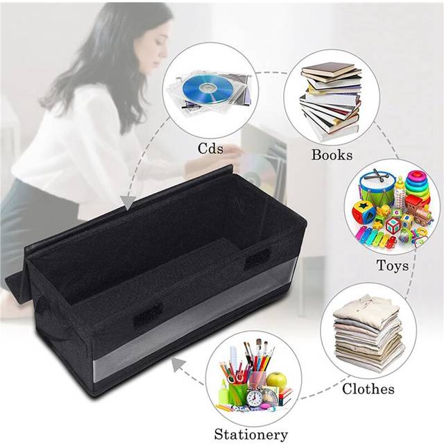 8pack CD Storage Boxes Container Holds