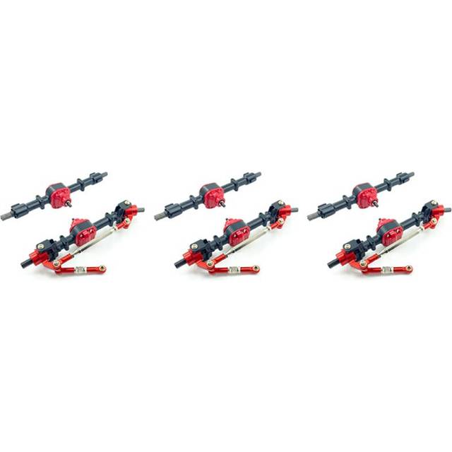 Typecat 3X RC Car Front Rear Complete Axle 1 12