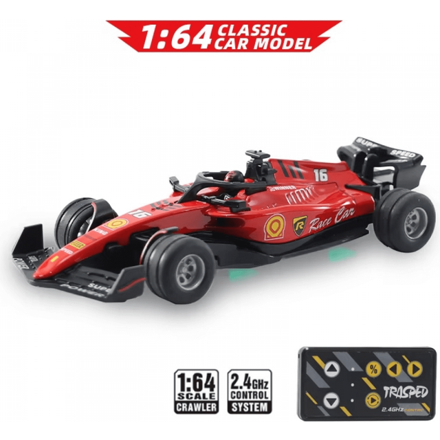 Remote Control Car Alloy Racing Vehicle 1 64 Scale Red