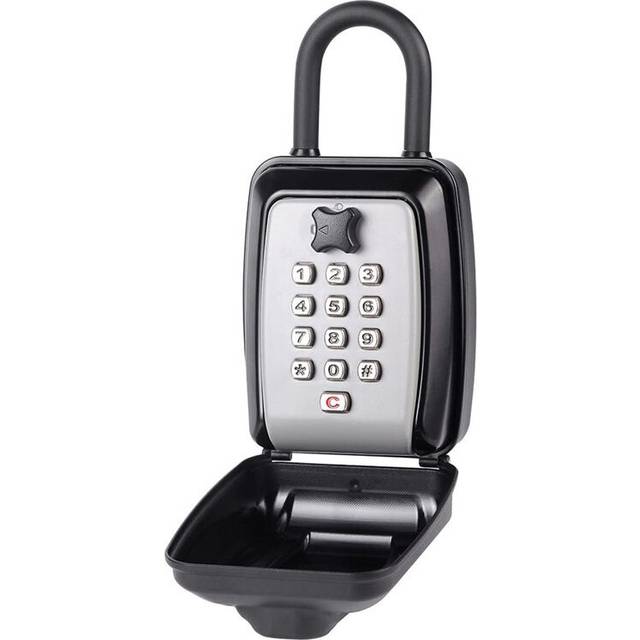 Melitt Spacious Resettable 12-Digit Combination Keypad Lock Box