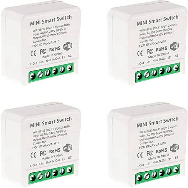 4X WiFi Relay Timer Light Module