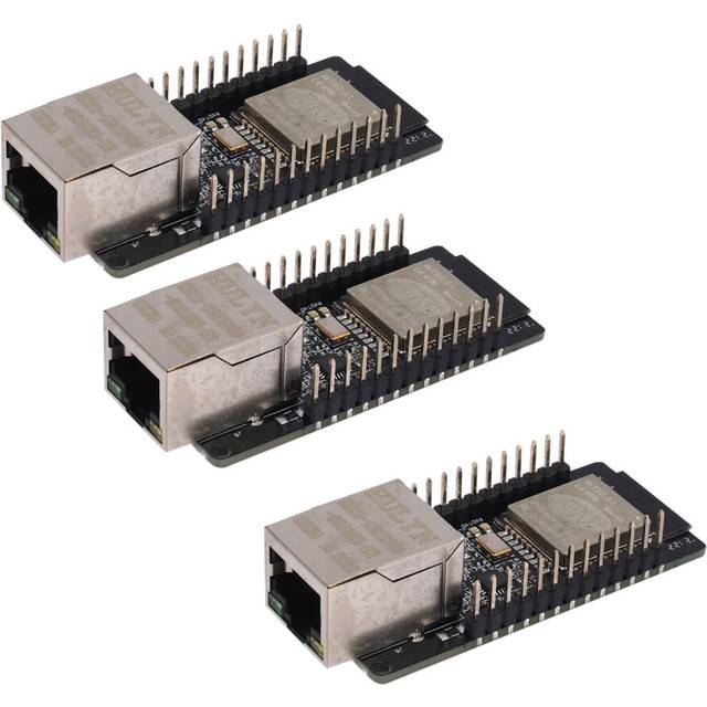 3X WT32-ETH01 Embedded Serial Port Gateway Module