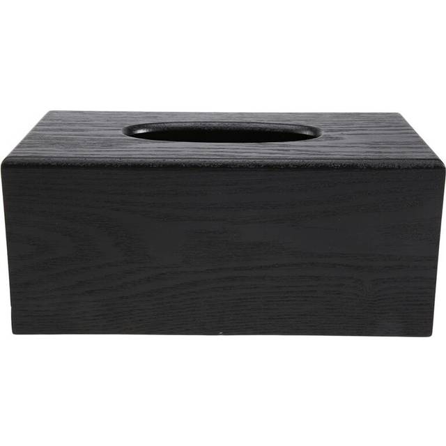 Typecat Wood Rectangular Tissue Box