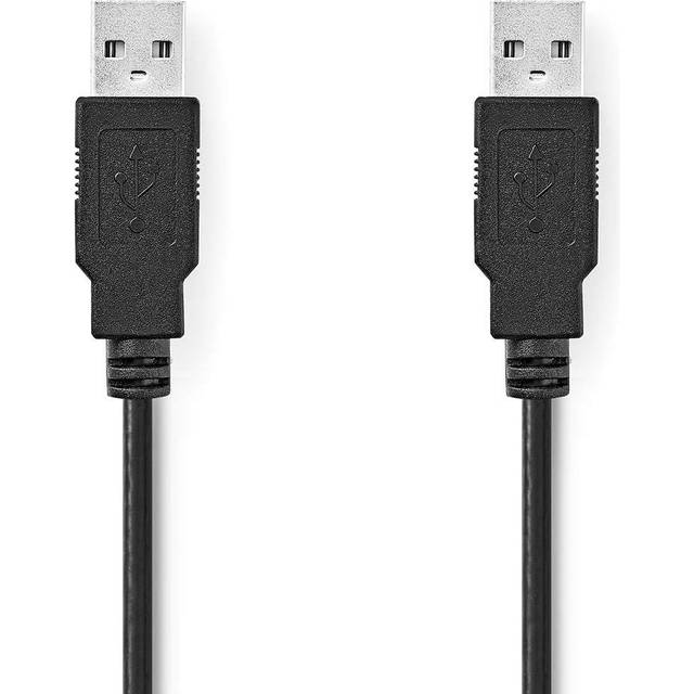 Nedis USB 2.0 USB A Han Runde PVC Cable 2m