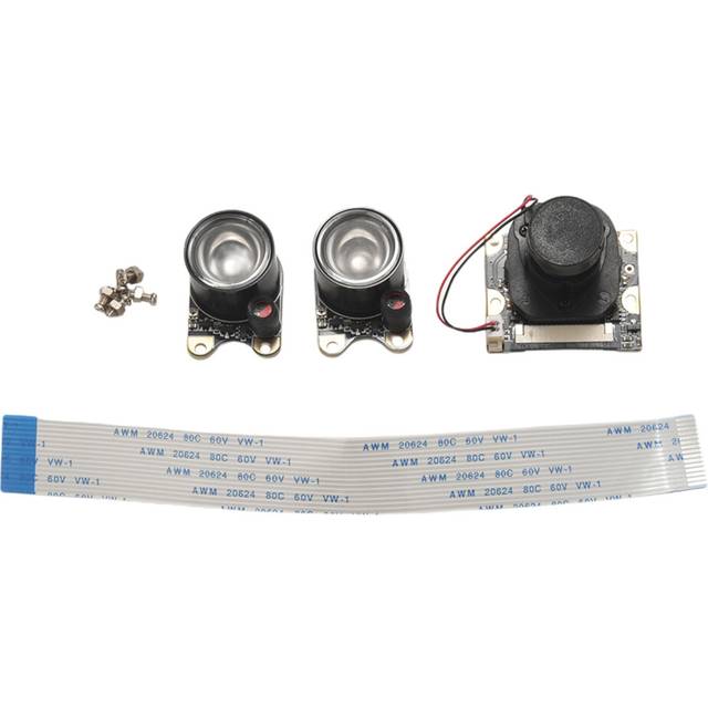 Night Vision Camera Module Raspberry Pi 4 5MP 1080P HD Video OV5647 Sensor Webcam Kit