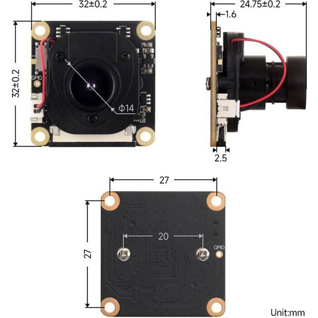 IMX290-83 IR-CUT Camera Starlight Sensor Module
