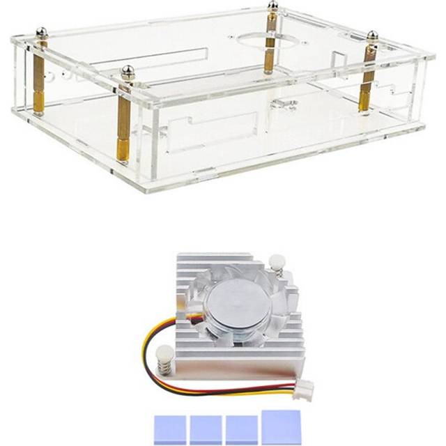 Kepptory Banana Pi BPI-R4 Acrylic Case Transparent Shell